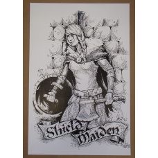 Poster - Viking Shield Maiden