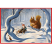 Poster - Tomte & Squirrel