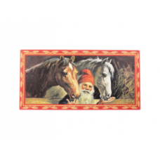 Poster - Tomte & Horses